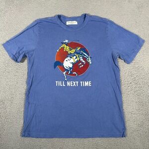 Imogene and Willie Shirt Adult‎ Medium Blue Till Next Time Cowboy Rodeo Graphic